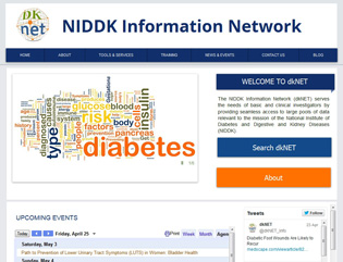 image from a Web page for NIDDK Information Network