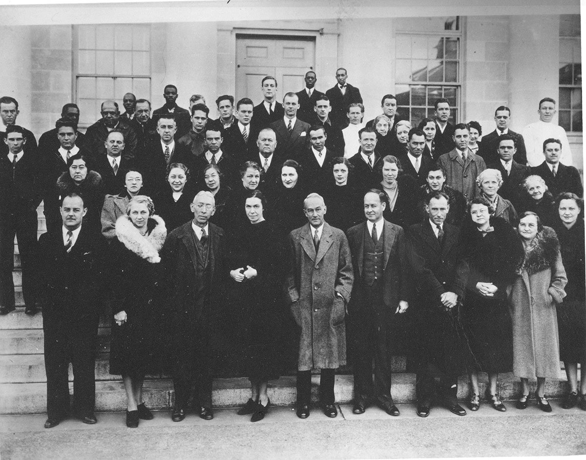 staff of the National Institutes of Health’s director’s office in 1937