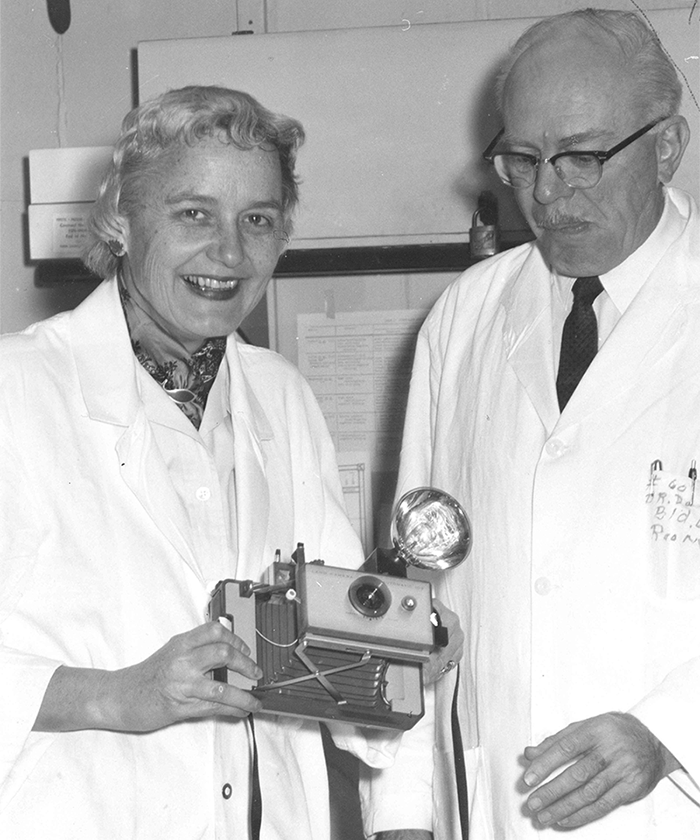 Dr. Emma Shelton (left) and Dr. Albert Dalton