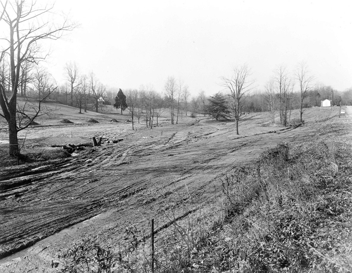 field that would become NIH's campus