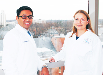 NIH Lasker Scholars Nehal Mehta and Jessica Gill