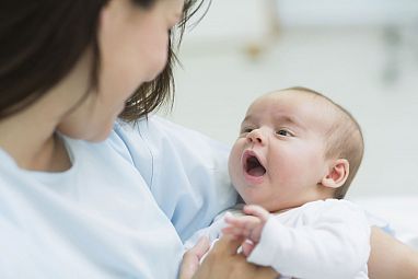 mother with baby