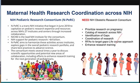 chart showing how maternal health resources can be coordinated