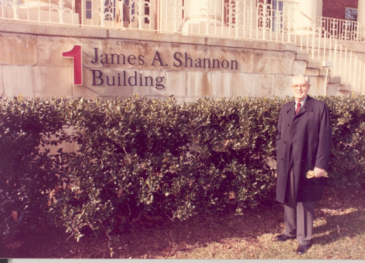 Dr. James Shannon, former NIH director