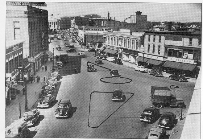 an intersection in Framingham, Massachusetts