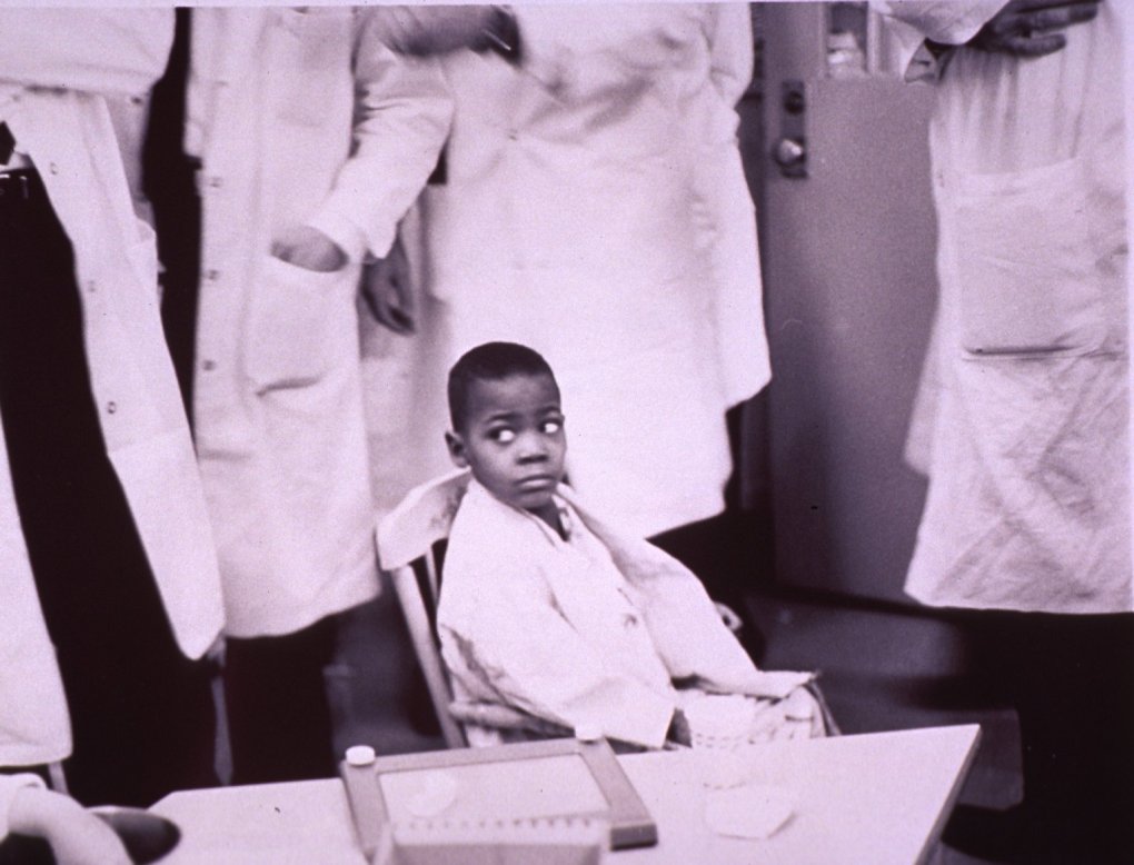 Young patient at NIH
