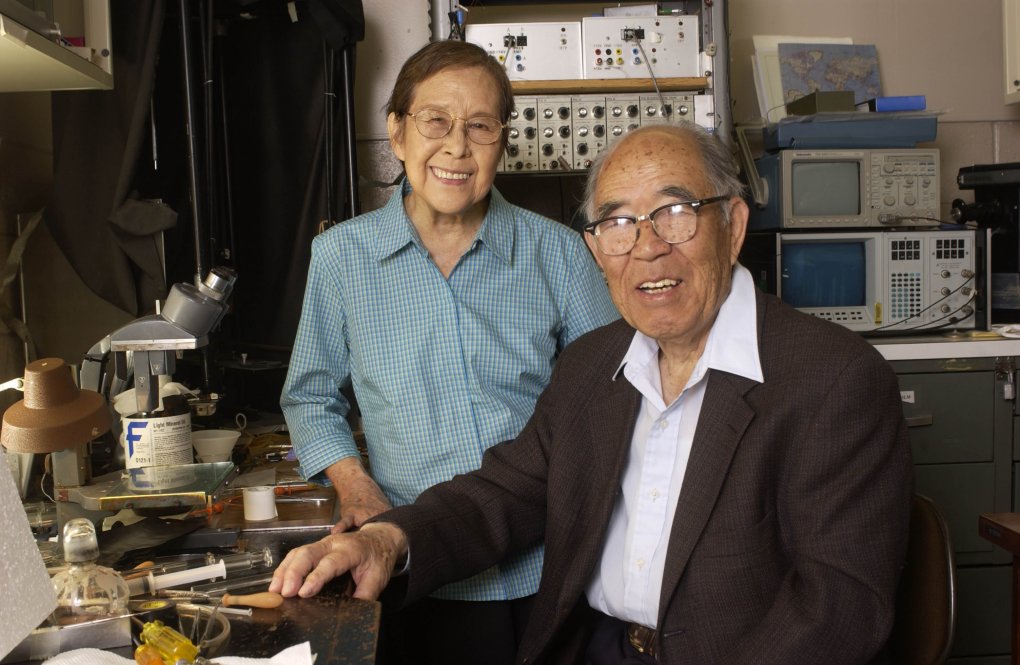 Ichiji and Nobuko Tasaki at NIH