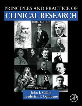 cover of Principles and Practices of Clinical Research textbook