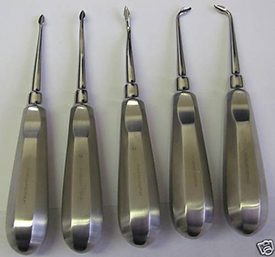 Five modern dental extractors