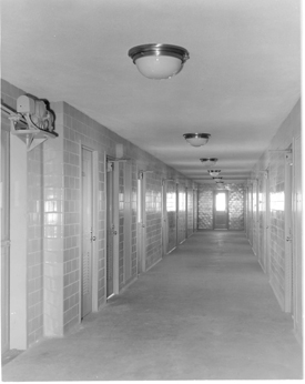 interior hallway in building 3