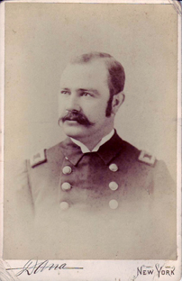  old photograph of Joseph Kinyoun in a military uniform