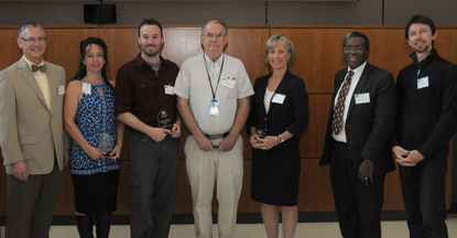  group of people who won mentoring awards