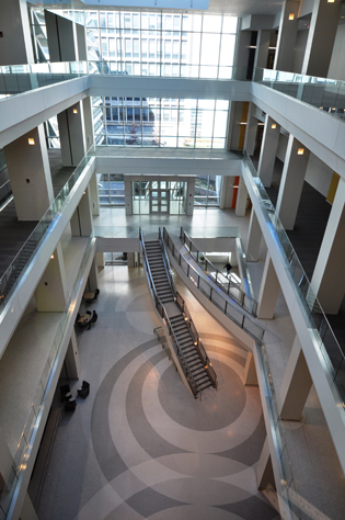  ATRIUM--LOOKING DOWN FROM AN UPPER LEVEL