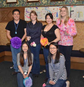 group photo of six people on the Outreach Subcommittee