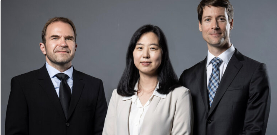 three  NHGRI scientists 