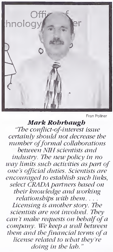 clip from a 2005 Catalyst article quoting Mark Rohrbaugh