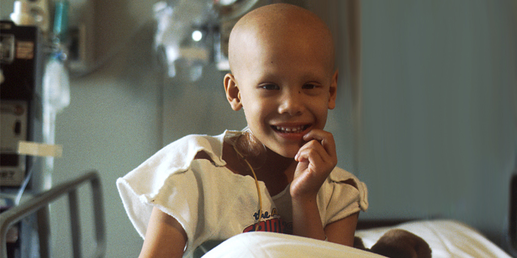 a child with cancer