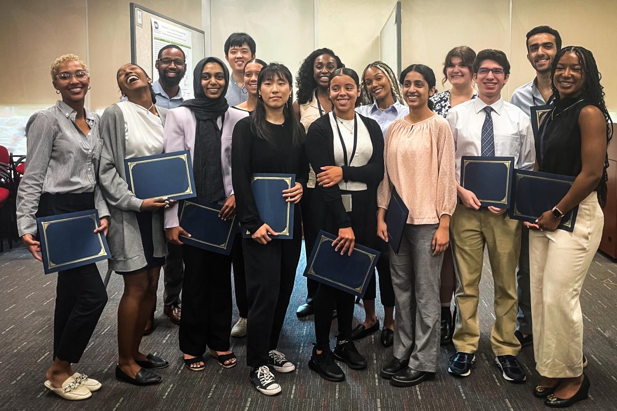 Students at NIDCR present their scientific posters