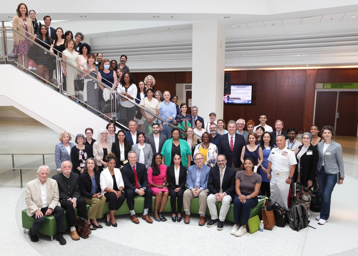 staff photo of NIDCD's new National Smell and Taste Center