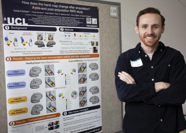 NIH graduate student Hunter Schone