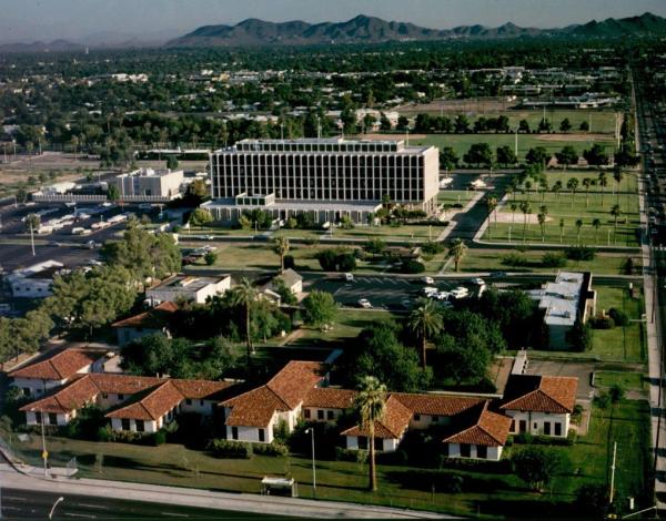 main campus of the NIH NIDDK Phoenix Epidemiology and Clinical Research Branch (PECRB)