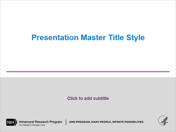 IRP PowerPoint Template, 4:3 Aspect Ratio