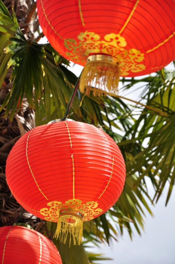 Red Lanterns for Chinese New Year