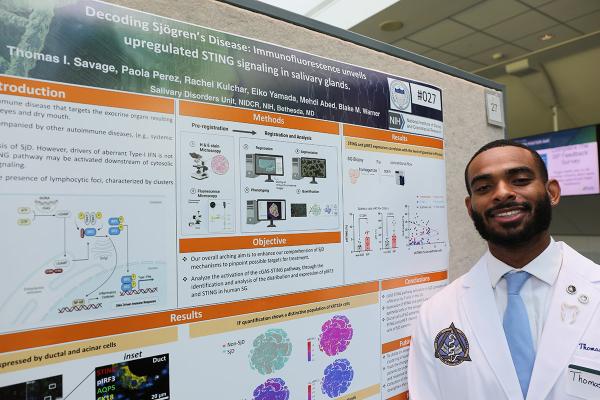 IRP summer intern Thomas Savage