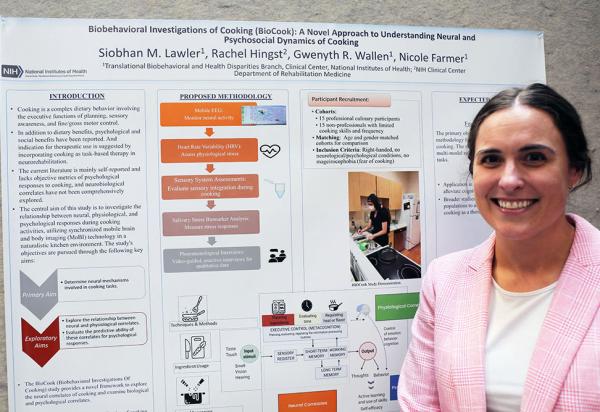 IRP postdoctoral fellow Siobhan Lawler