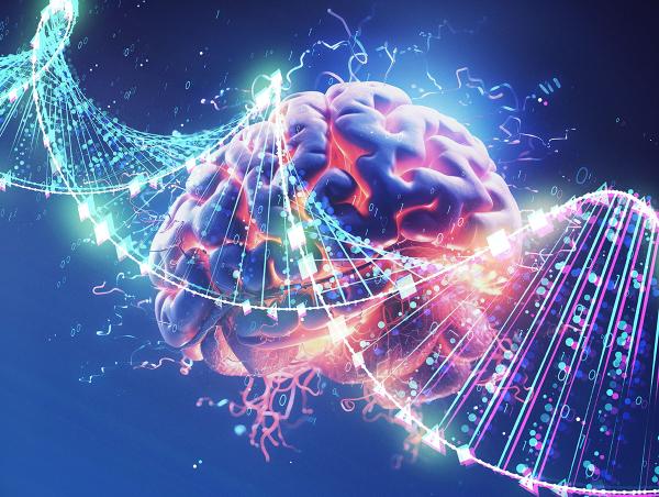 brain behind DNA molecule
