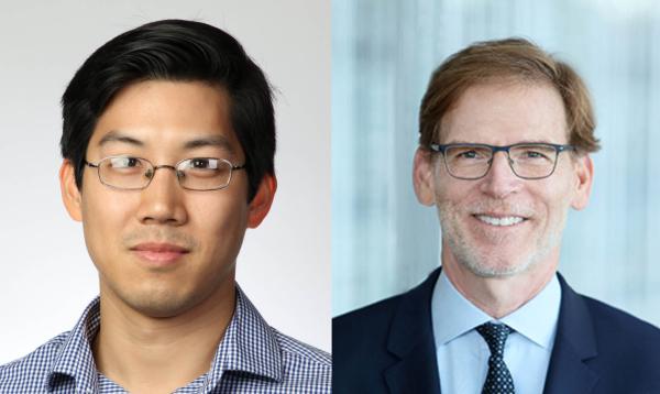 Dr. Timothy Quang (left) and Dr. Bruce Tromberg (right)
