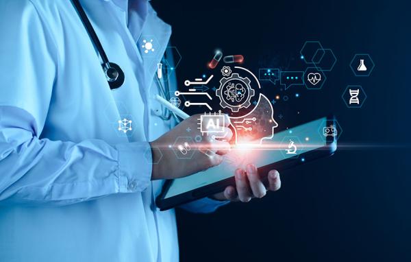 doctor holding an electronic tablet