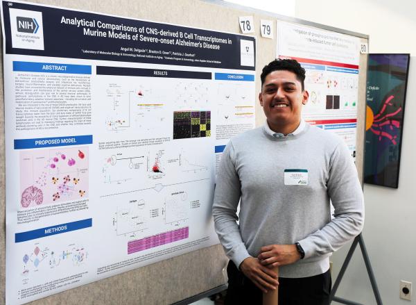 IRP graduate student Angel Delgado