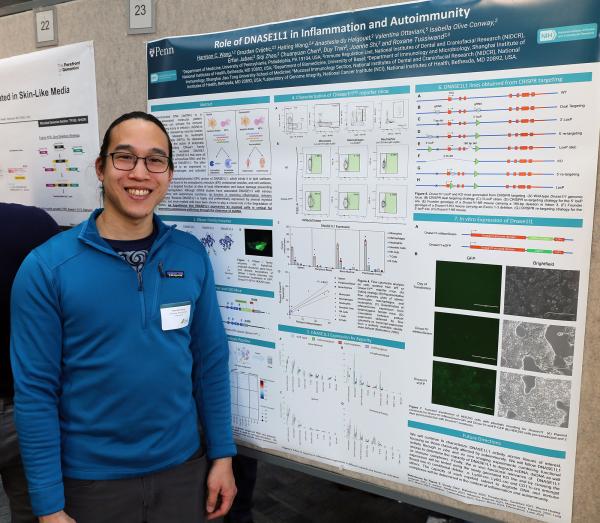 IRP graduate student Harrison Wang