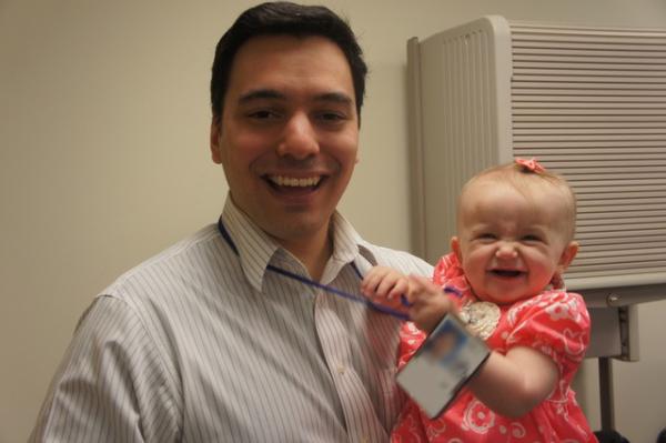 Ferreira and Natalie in 2014