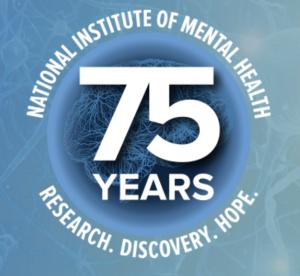 NIMH 75th anniversary logo
