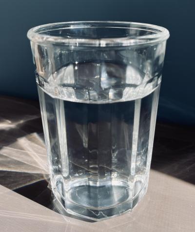 glass of water