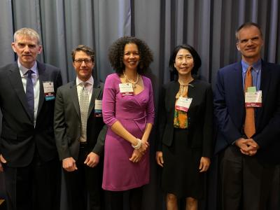 Five NIH scientists at ASCI induction event