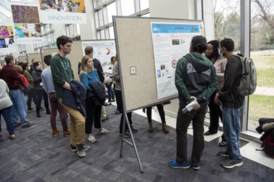 IRP graduate students presenting research posters